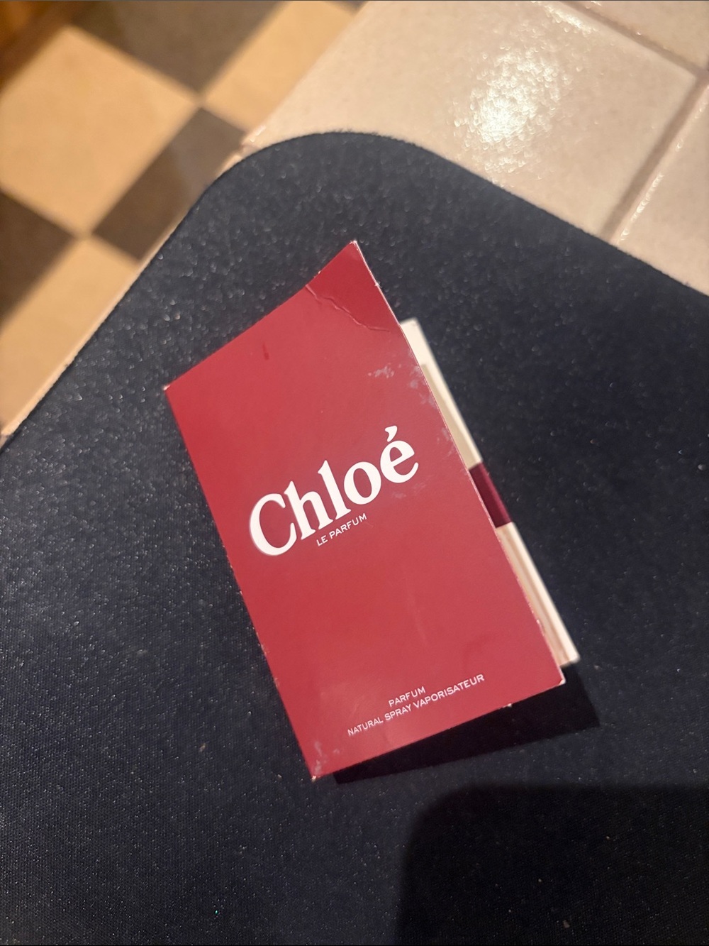 Chloé Le Parfum Box in Deep Red perfume sample NWT